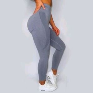 NVGTN grey seamless leggings